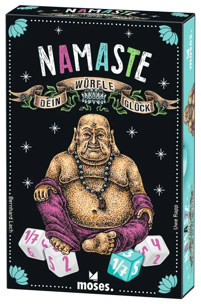 Cover: 4033477903822 | Namaste | Dein Würfel Glück | Uwe Rapp (u. a.) | Spiel | 90382 | 2021