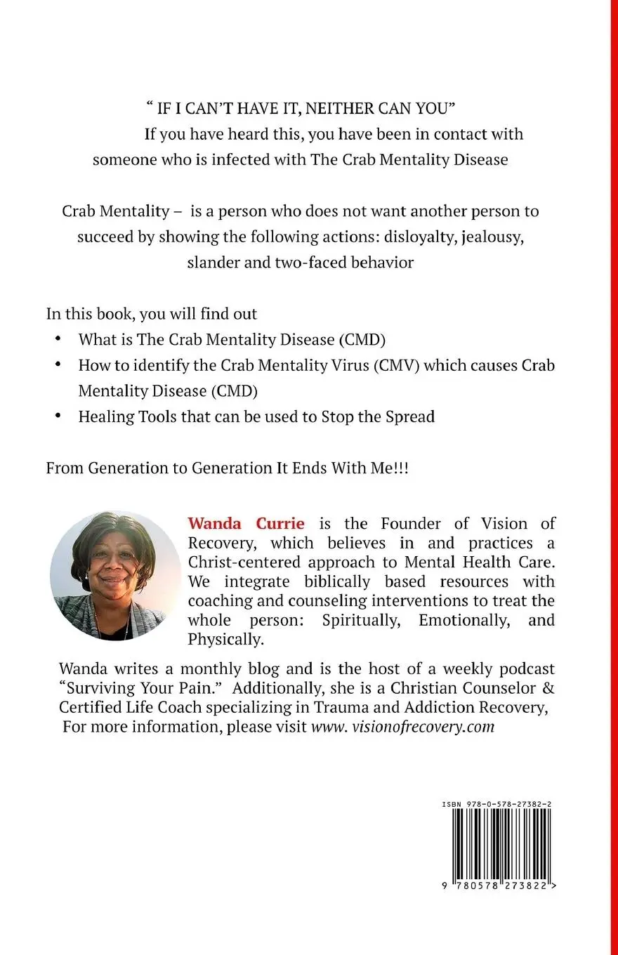 Rückseite: 9780578273822 | The Crab Mentality Disease | Wanda Currie | Taschenbuch | Englisch