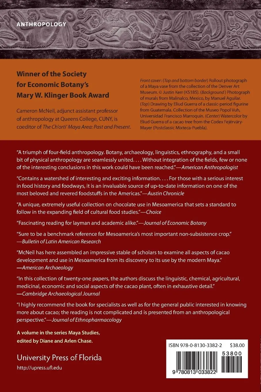 Rückseite: 9780813033822 | Chocolate in Mesoamerica | A Cultural History of Cacao | McNeil | Buch