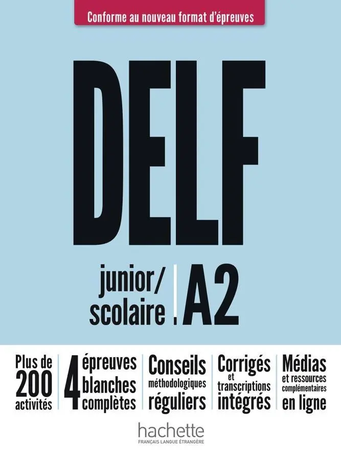 Cover: 9783191233822 | DELF junior / scolaire A2 - Conforme au nouveau format d'épreuves