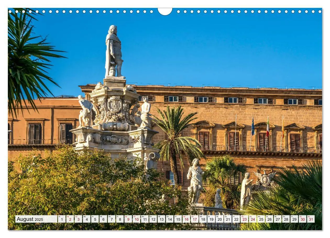 Bild: 9783435173822 | Sizilien - Palermo (Wandkalender 2025 DIN A3 quer), CALVENDO...