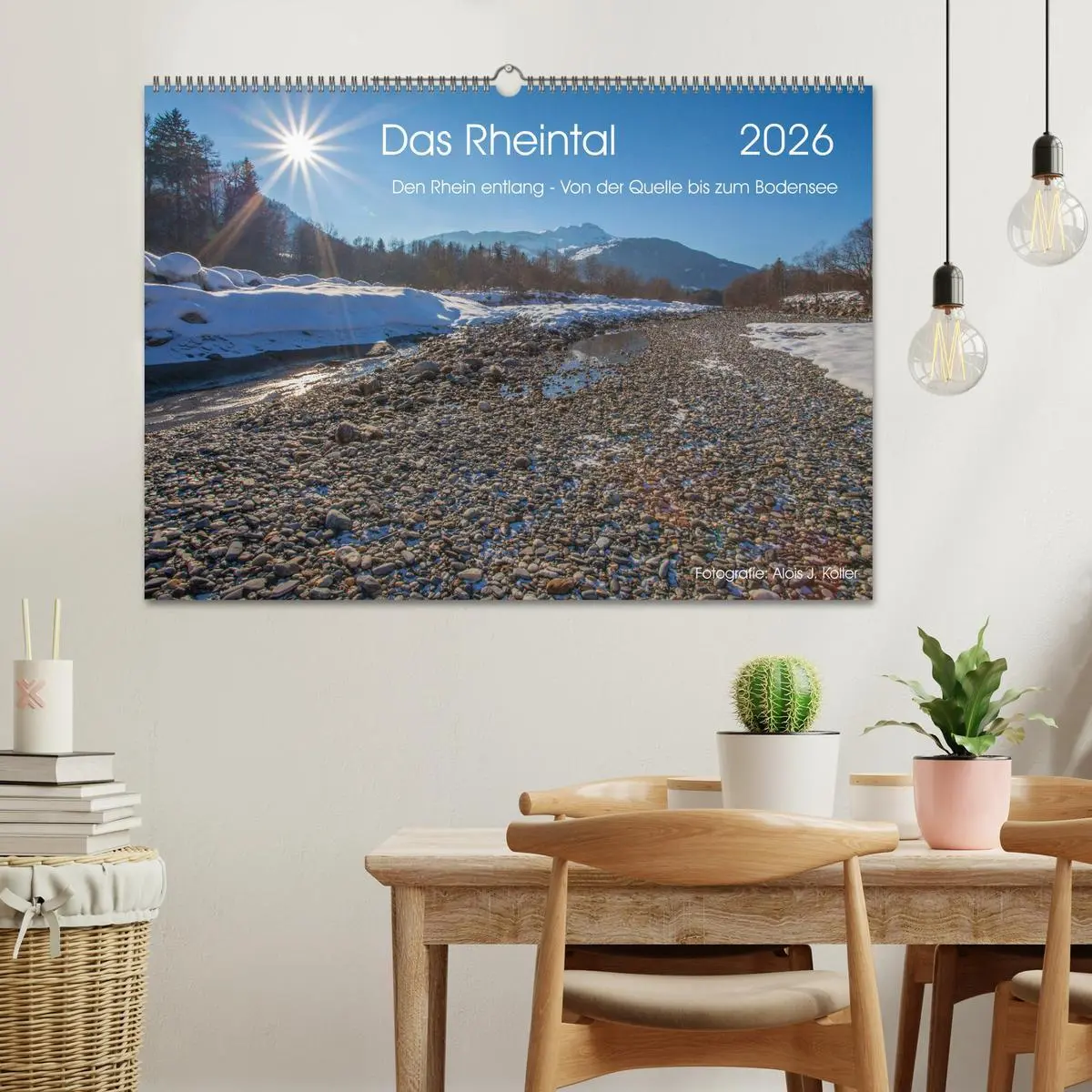 Bild: 9783457883822 | Das Rheintal 2026 (Wandkalender 2026 DIN A2 quer), CALVENDO...