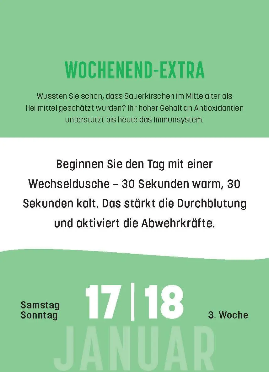 Bild: 9783517103822 | Gesundheit für jeden Tag 2026 - Tagesabreißkalender zum Aufstellen...