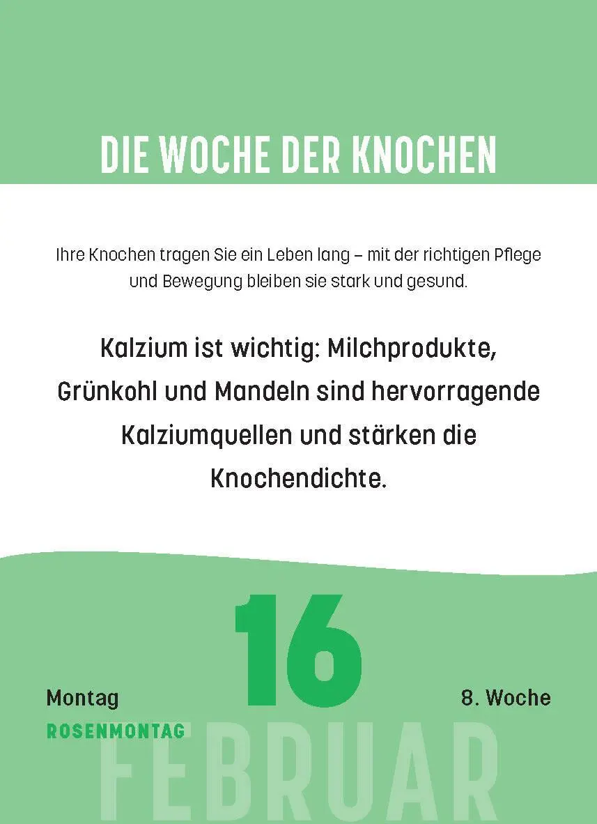 Bild: 9783517103822 | Gesundheit für jeden Tag 2026 - Tagesabreißkalender zum Aufstellen...