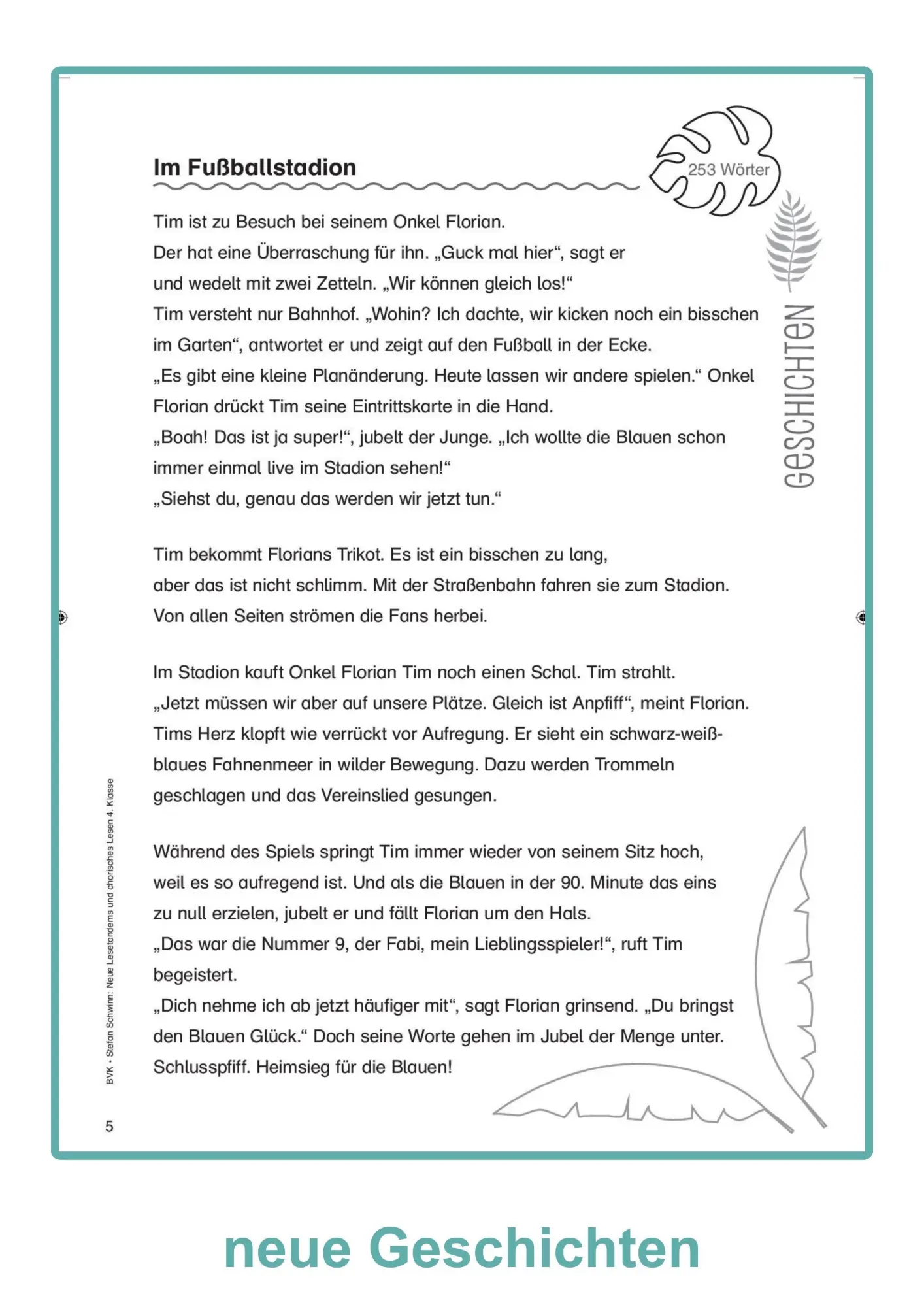 Bild: 9783965203822 | Neue Lesetandems und chorisches Lesen 4. Klasse | Stefan Schwinn