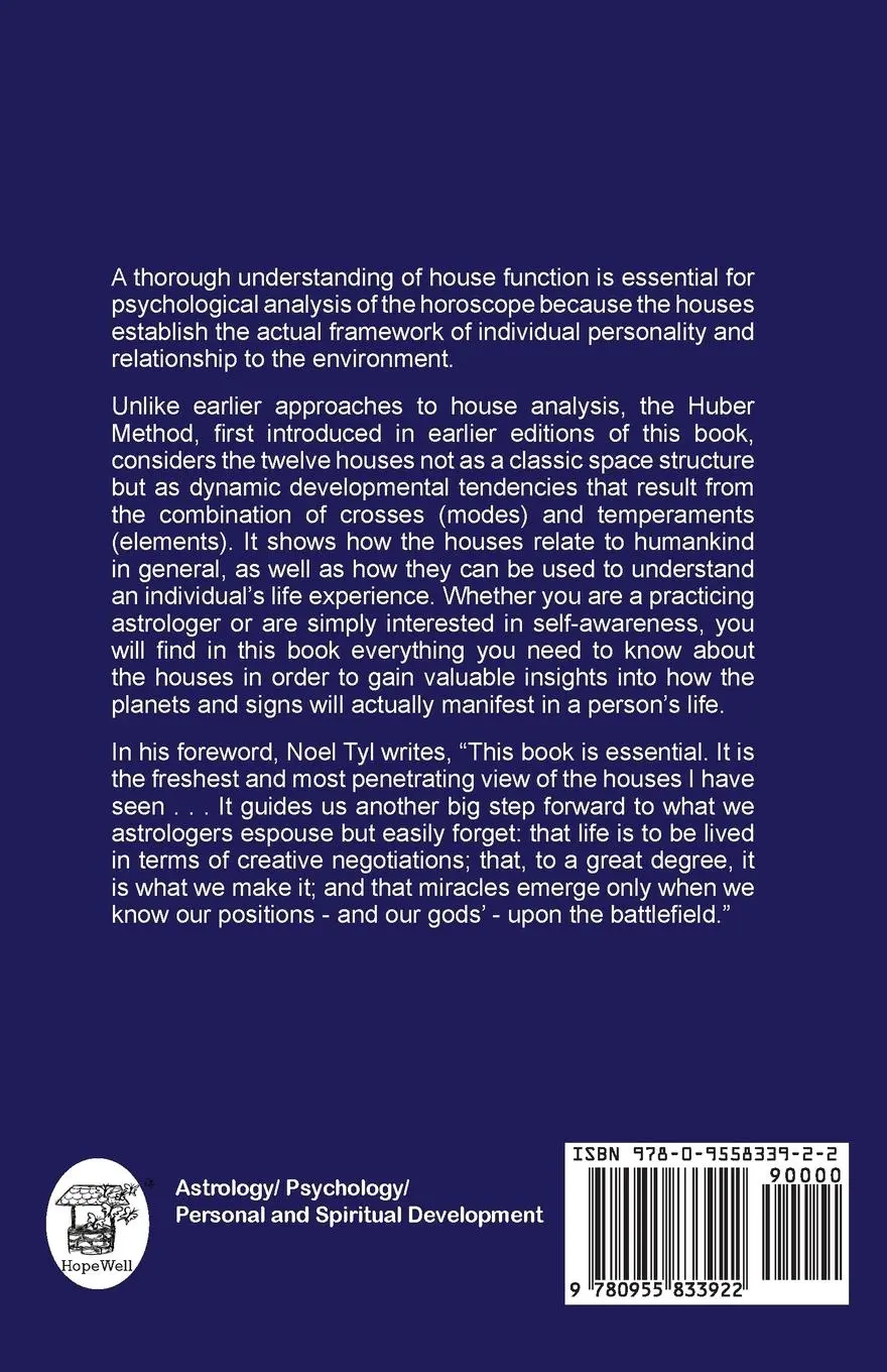Rückseite: 9780955833922 | The Astrological Houses | Bruno Huber (u. a.) | Taschenbuch | Englisch