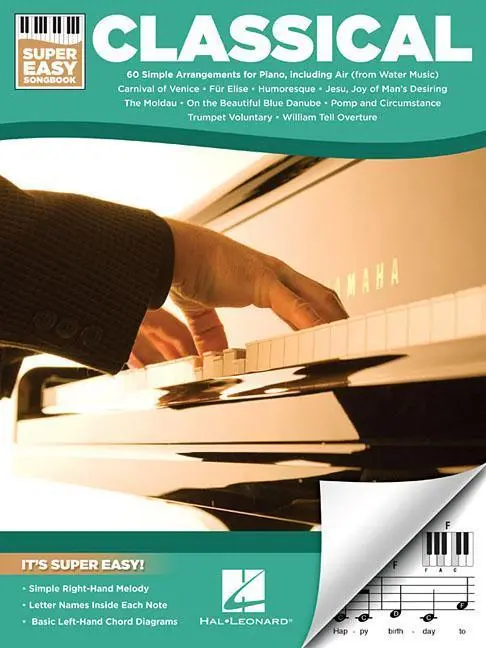 Cover: 9781495073922 | Classical Super Easy Songbook 60 Famous Classical Pieces for...
