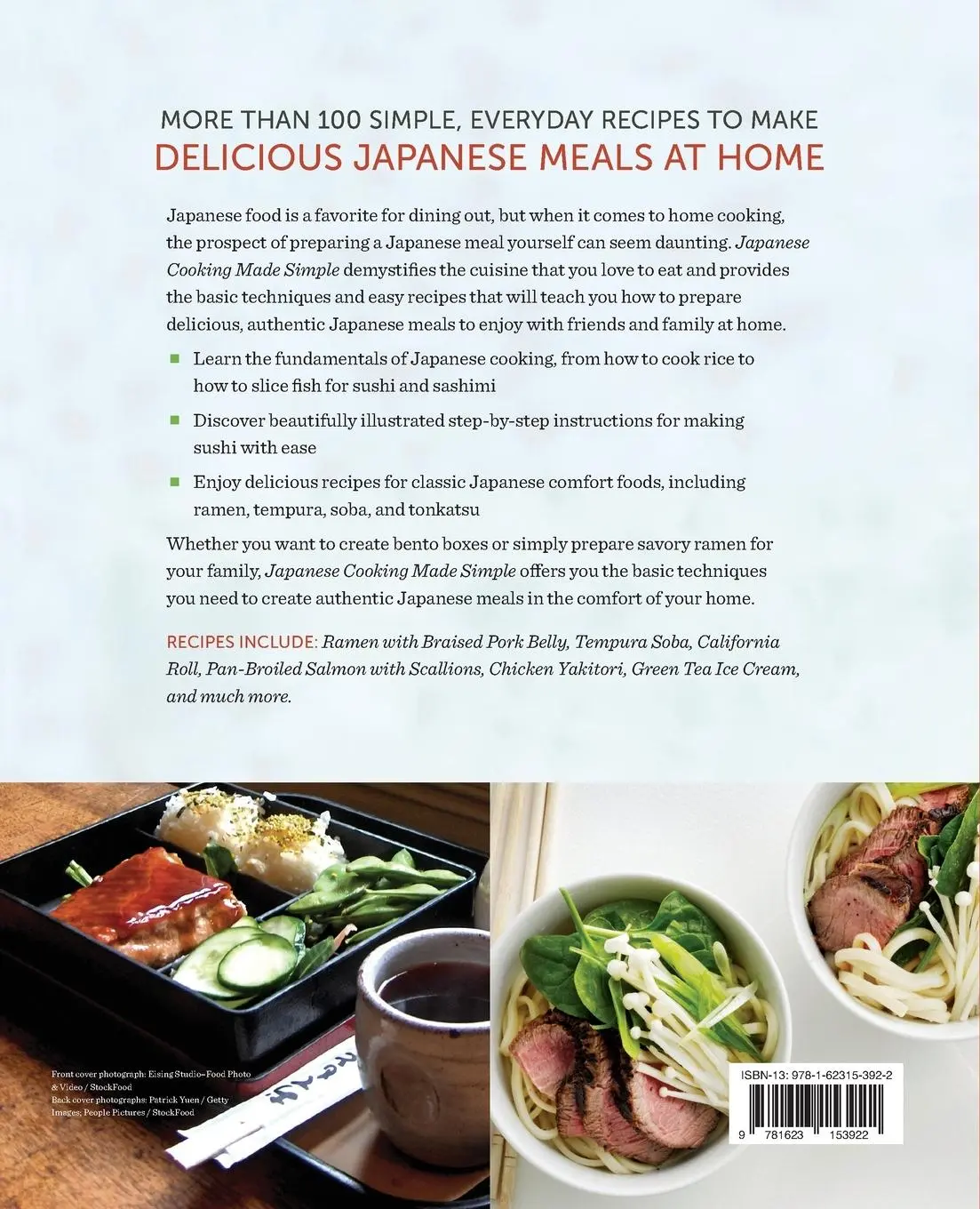 Rückseite: 9781623153922 | Japanese Cooking Made Simple | Salinas Press | Taschenbuch | Englisch