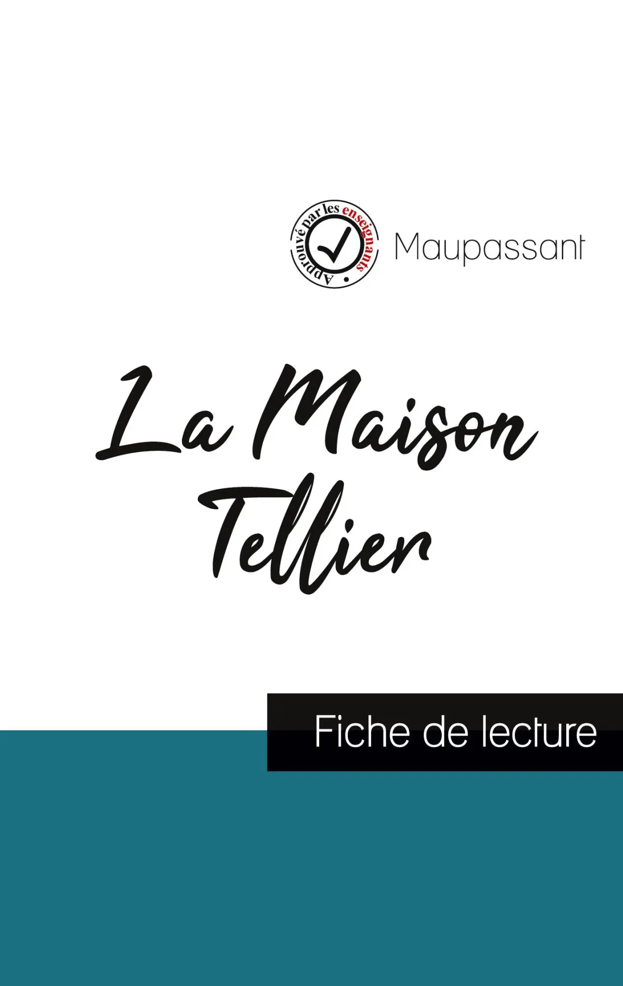 Cover: 9782759303922 | La Maison Tellier de Maupassant (fiche de lecture et analyse...
