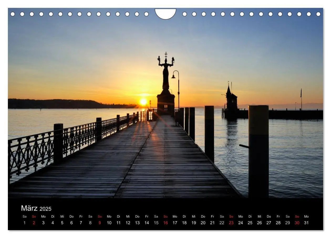 Bild: 9783435783922 | Bodensee - Uferlandschaften im schönsten Licht 2025 (Wandkalender...