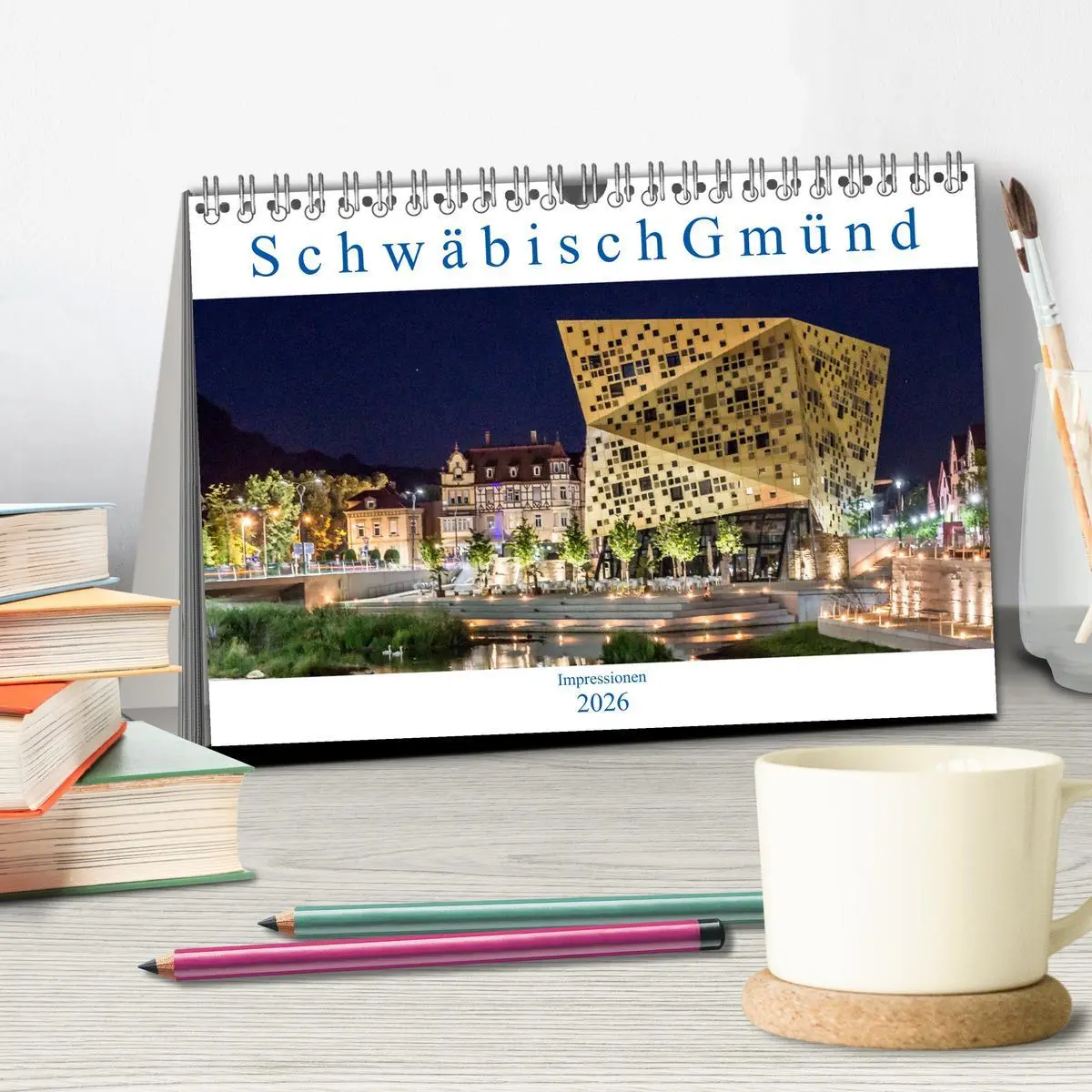Bild: 9783457873922 | Schwäbisch Gmünd - Impressionen (Tischkalender 2026 DIN A5 quer),...