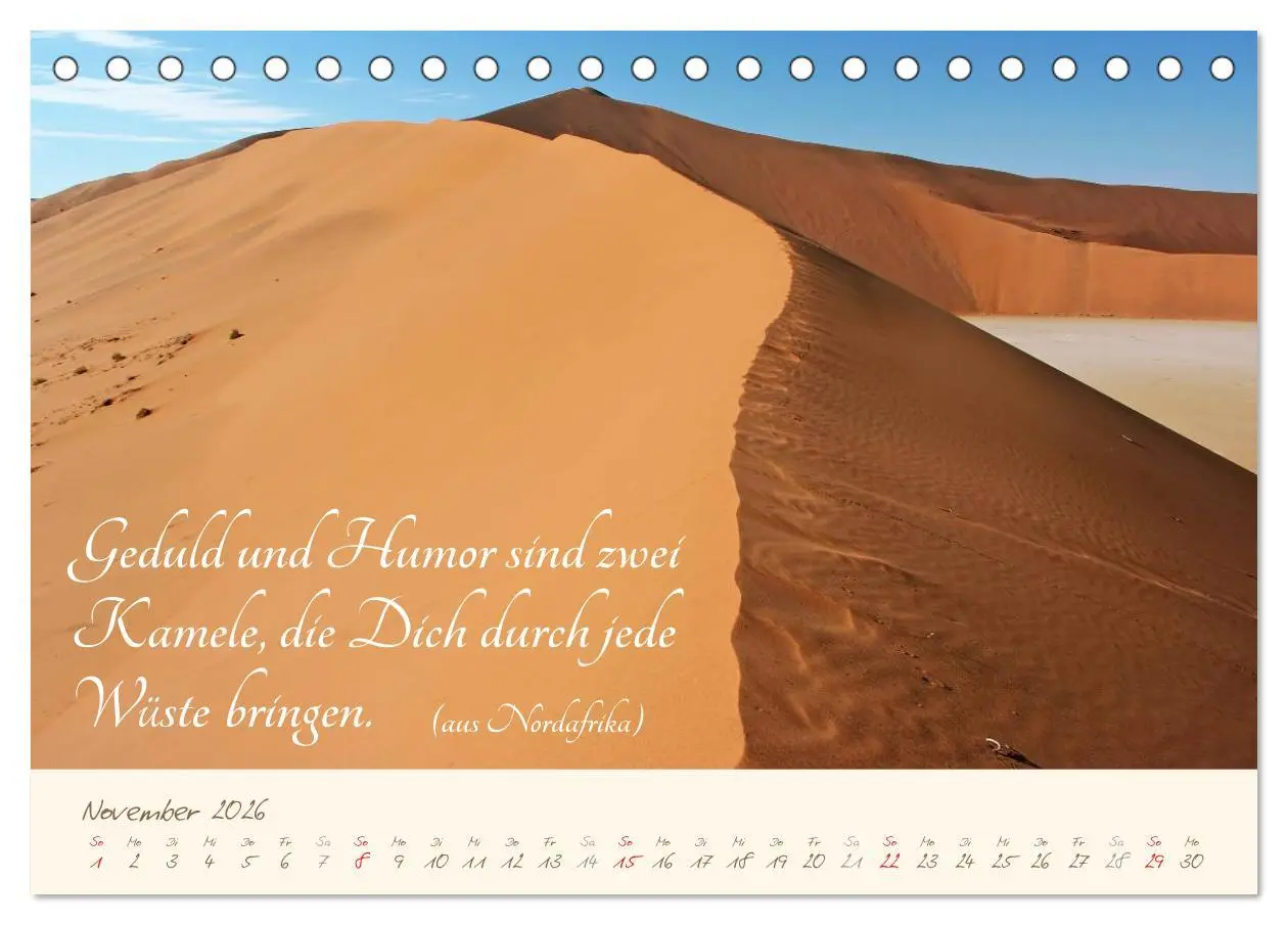 Bild: 9783457943922 | AFRIKA mit einem Hauch von Poesie (Tischkalender 2026 DIN A5 quer),...