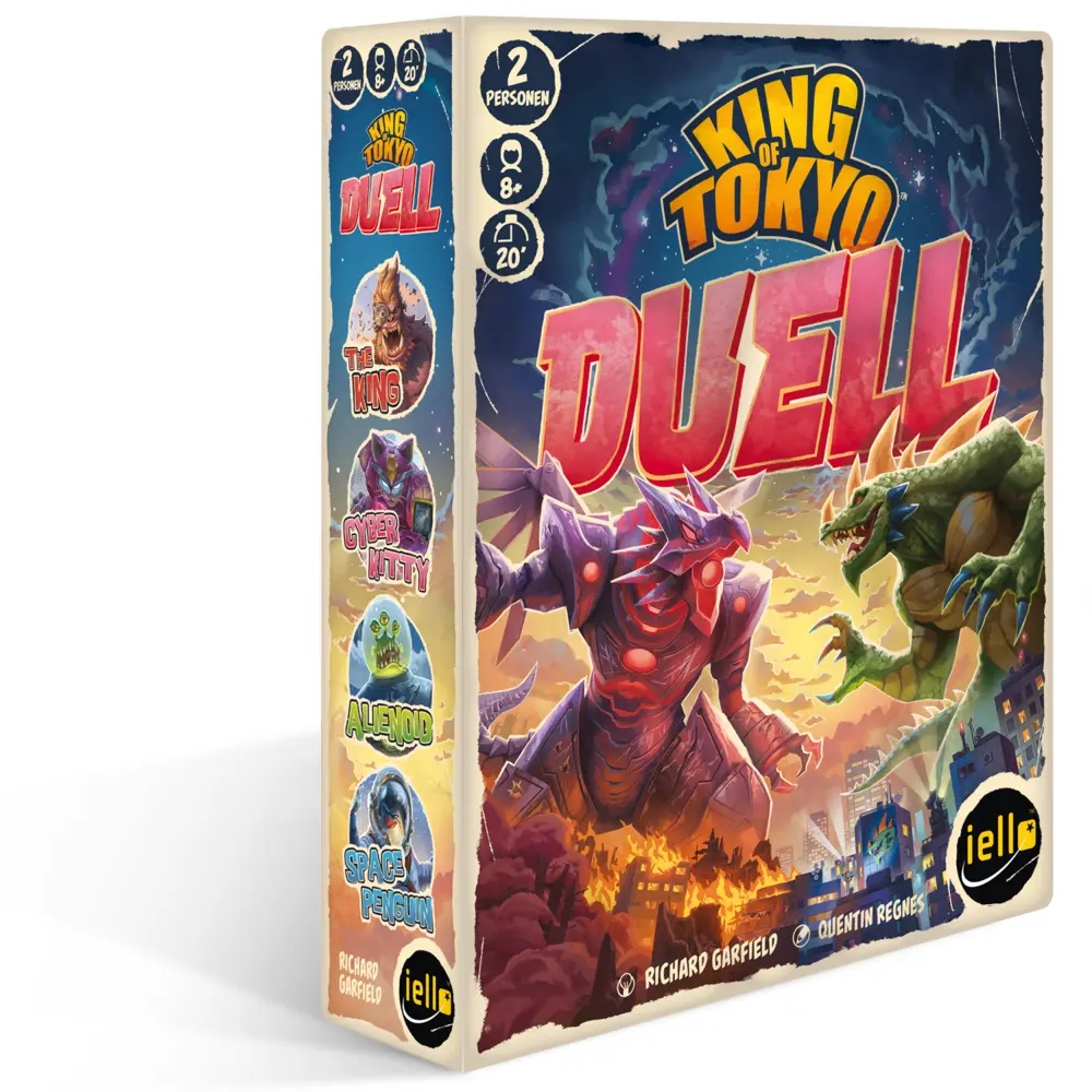 Cover: 4260071884022 | King of Tokyo - Duell | Richard Garfield | Spiel | Karton | 884022