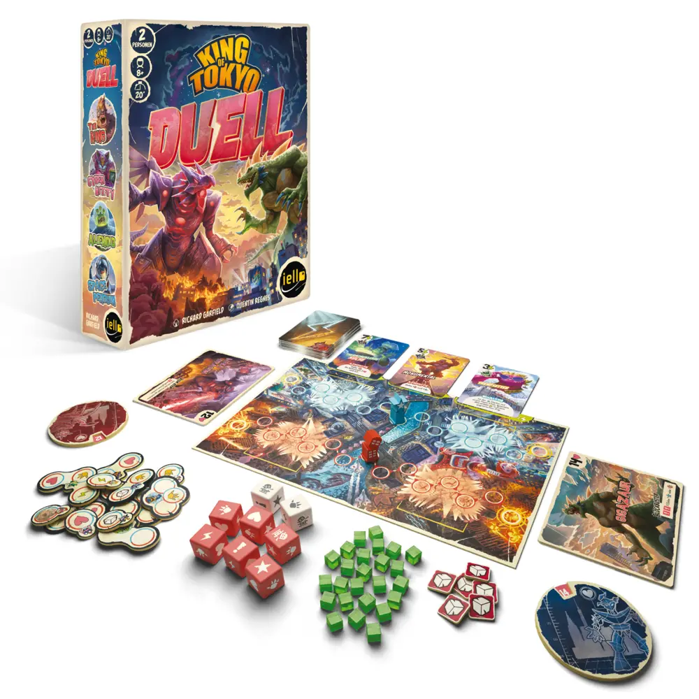 Bild: 4260071884022 | King of Tokyo - Duell | Richard Garfield | Spiel | Karton | 884022
