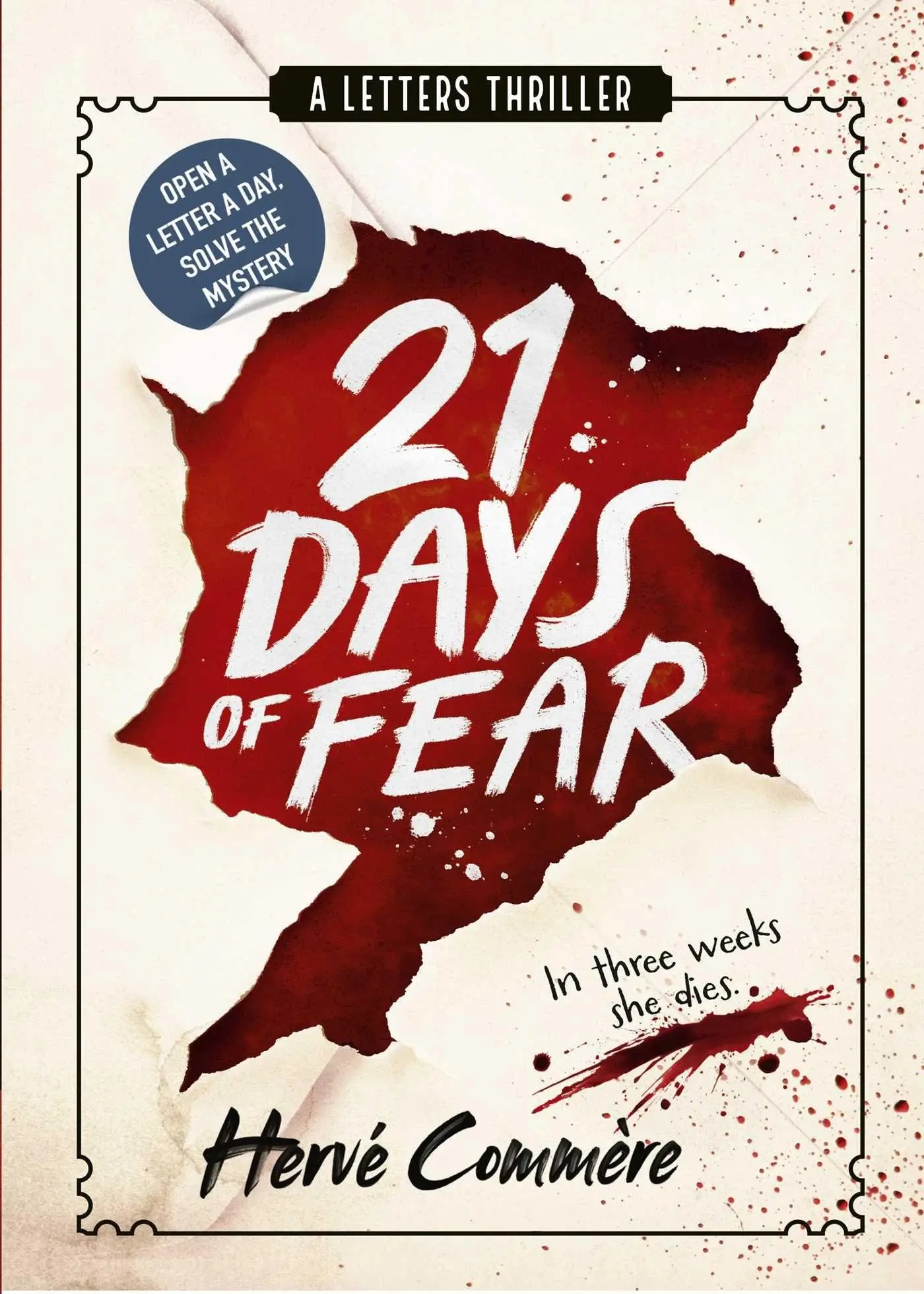 Cover: 9781398564022 | 21 Days of Fear: A Letters Thriller | Hervé Commère | Buch | Englisch