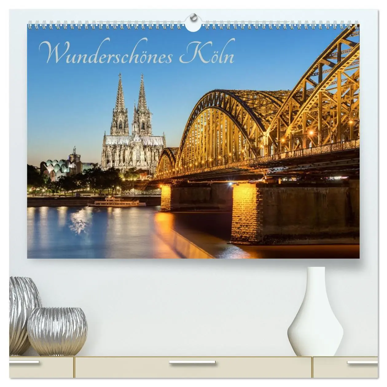 Cover: 9783457454022 | Wunderschönes Köln (hochwertiger Premium Wandkalender 2026 DIN A2...