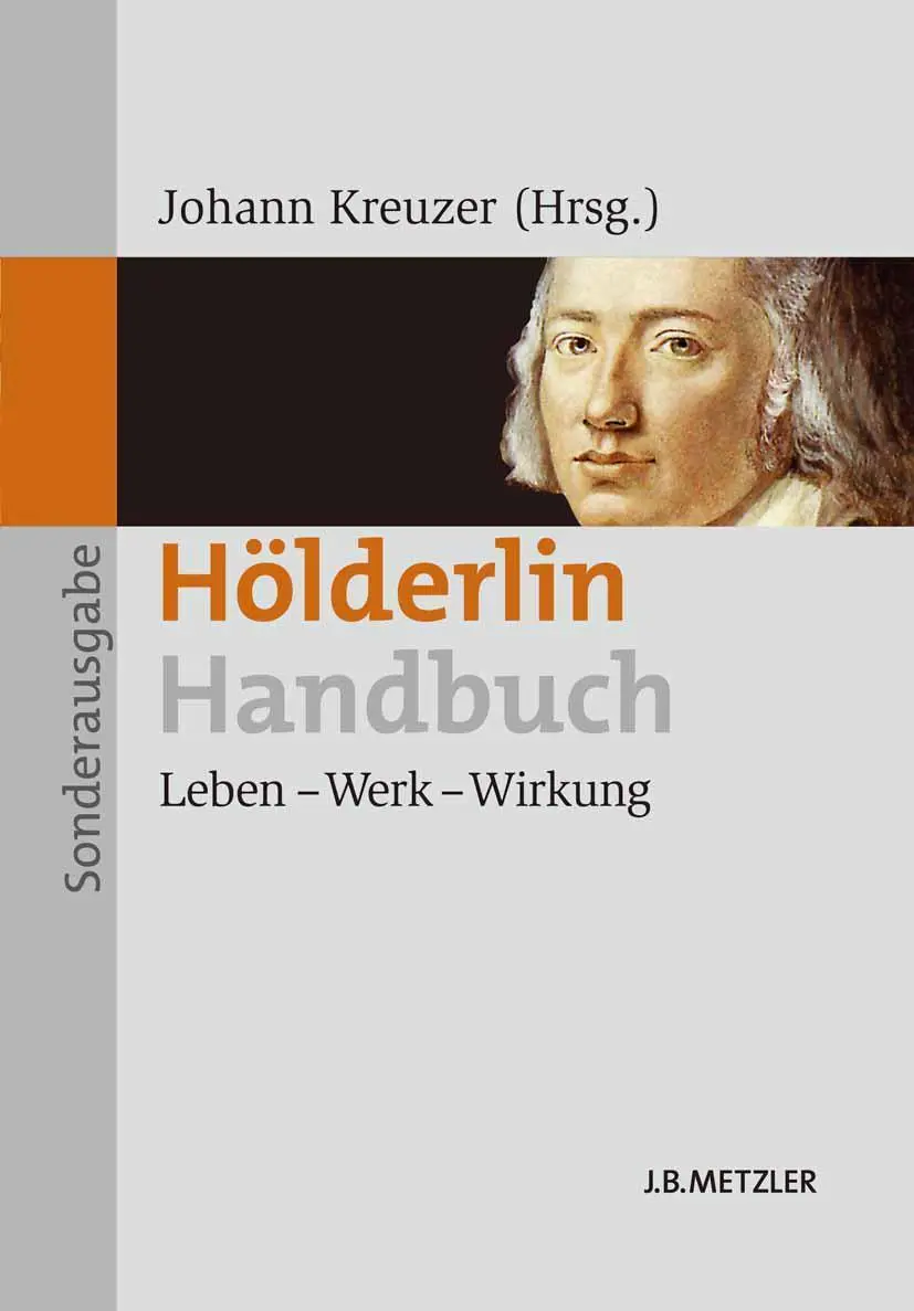 Cover: 9783476024022 | Hölderlin-Handbuch | Leben - Werk - Wirkung | Johann Kreuzer | Buch