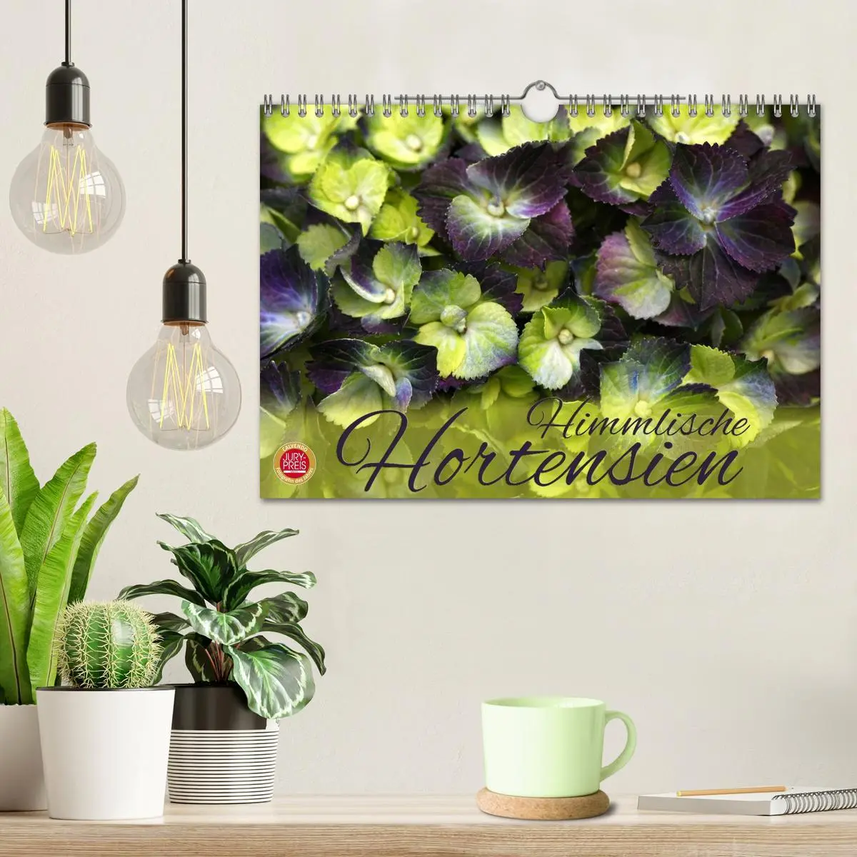 Bild: 9783516094022 | Himmlische Hortensien (Wandkalender 2026 DIN A4 quer), CALVENDO...