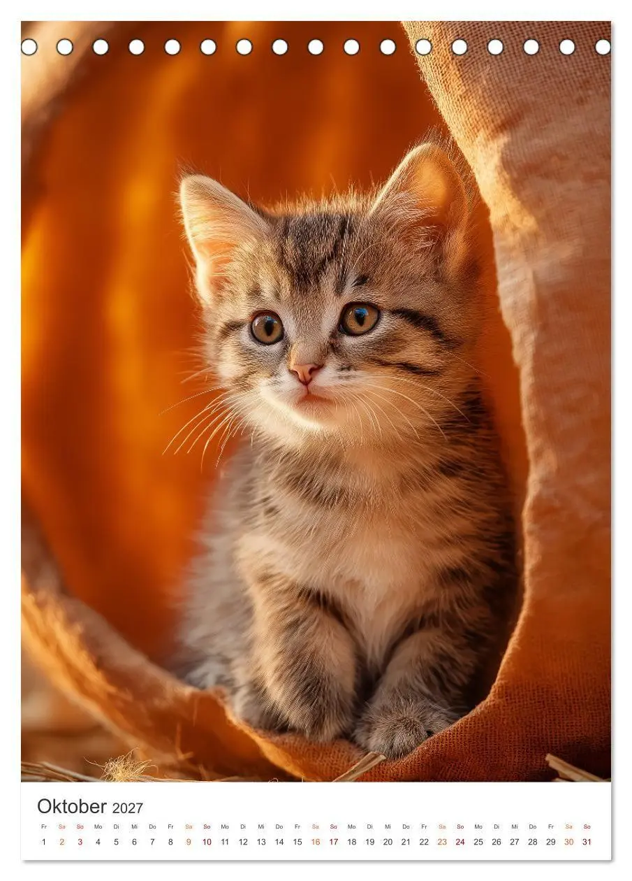 Bild: 9783516784022 | Flauschalarm (Tischkalender 2027 DIN A5 hoch), CALVENDO Monatskalender