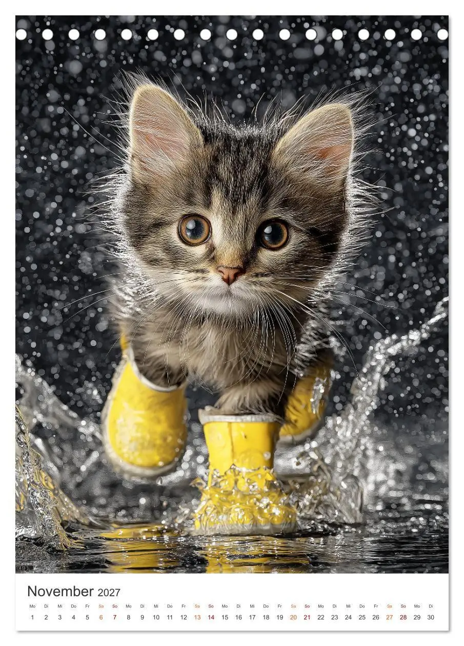 Bild: 9783516784022 | Flauschalarm (Tischkalender 2027 DIN A5 hoch), CALVENDO Monatskalender