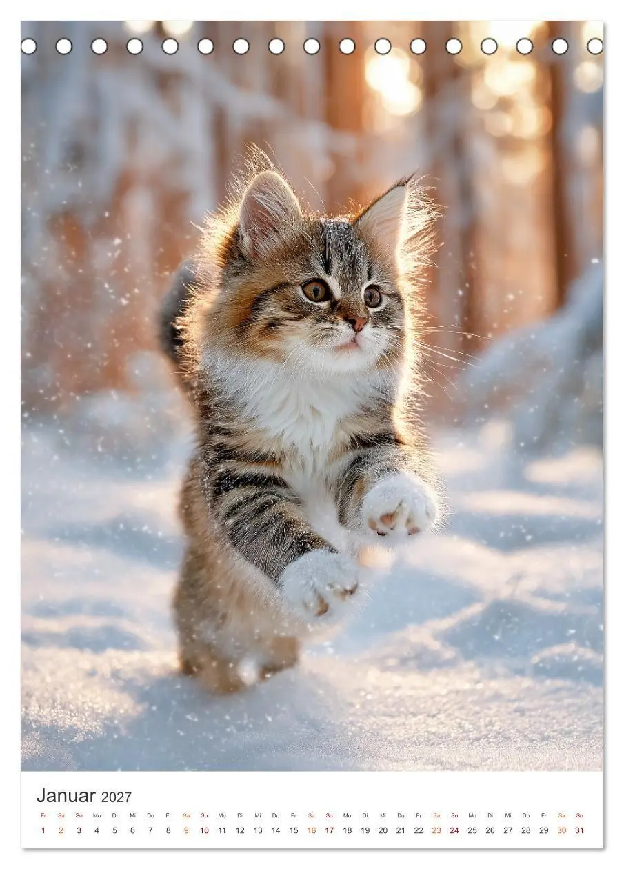 Bild: 9783516784022 | Flauschalarm (Tischkalender 2027 DIN A5 hoch), CALVENDO Monatskalender