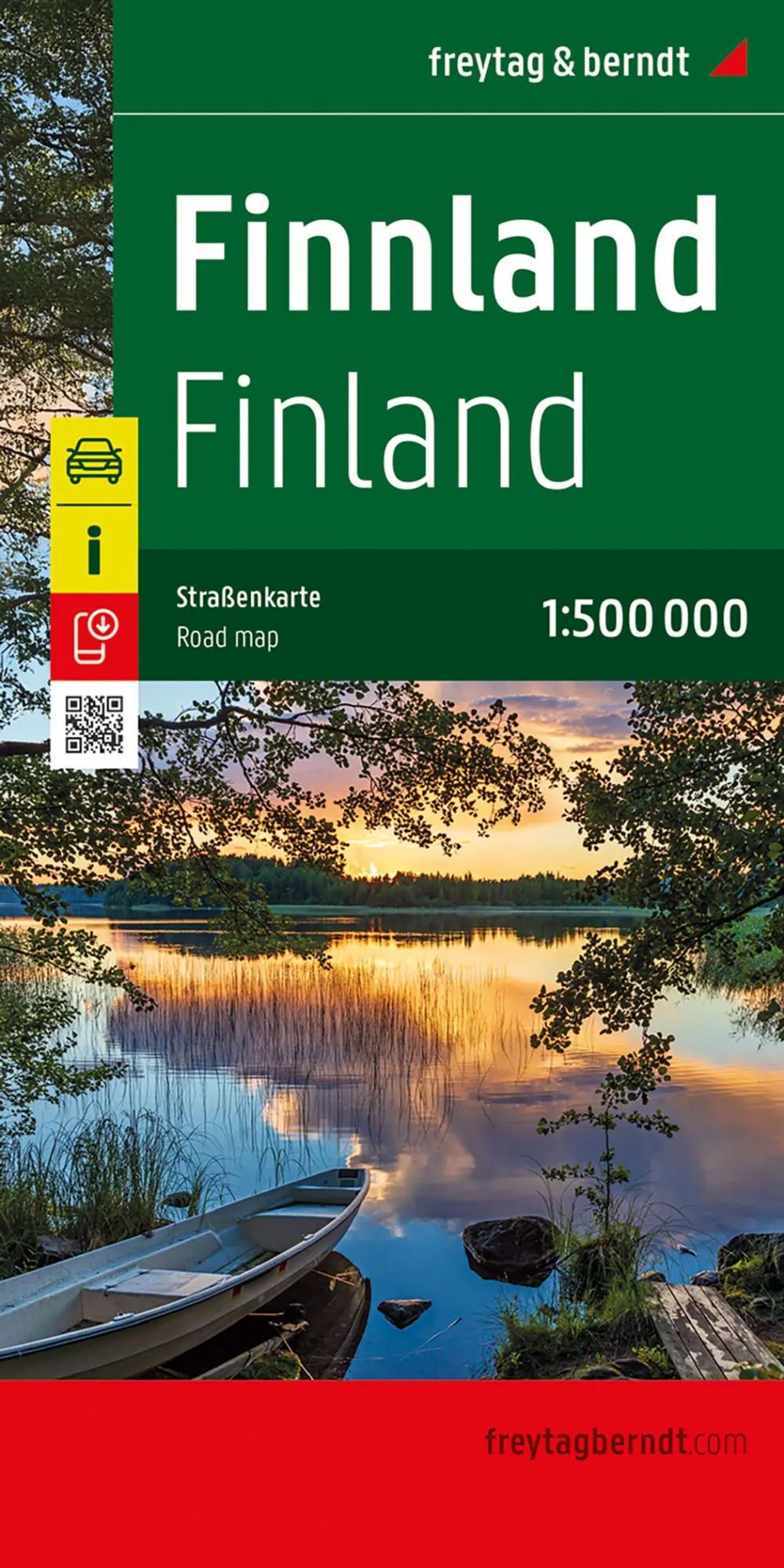 Cover: 9783707924022 | freytag &amp; berndt Straßenkarte Finnland 1:500.000 | Freytag &amp; Berndt