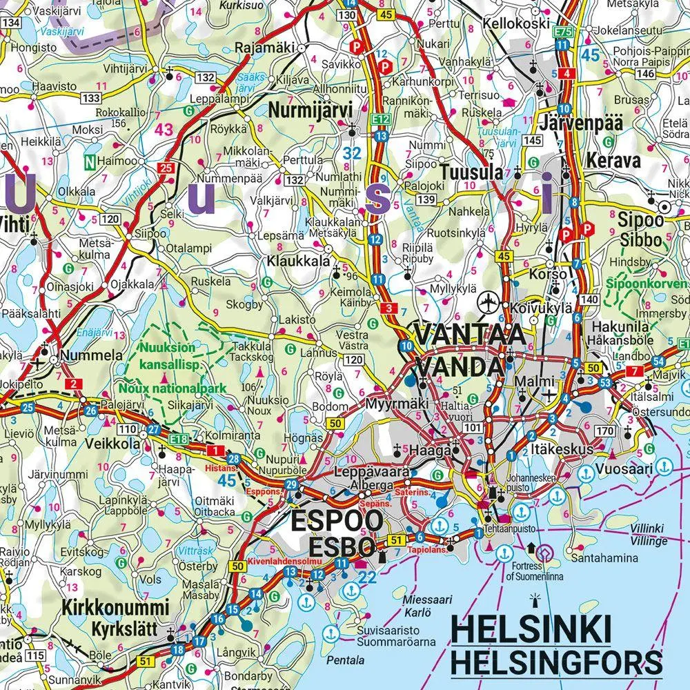 Bild: 9783707924022 | freytag &amp; berndt Straßenkarte Finnland 1:500.000 | Freytag &amp; Berndt