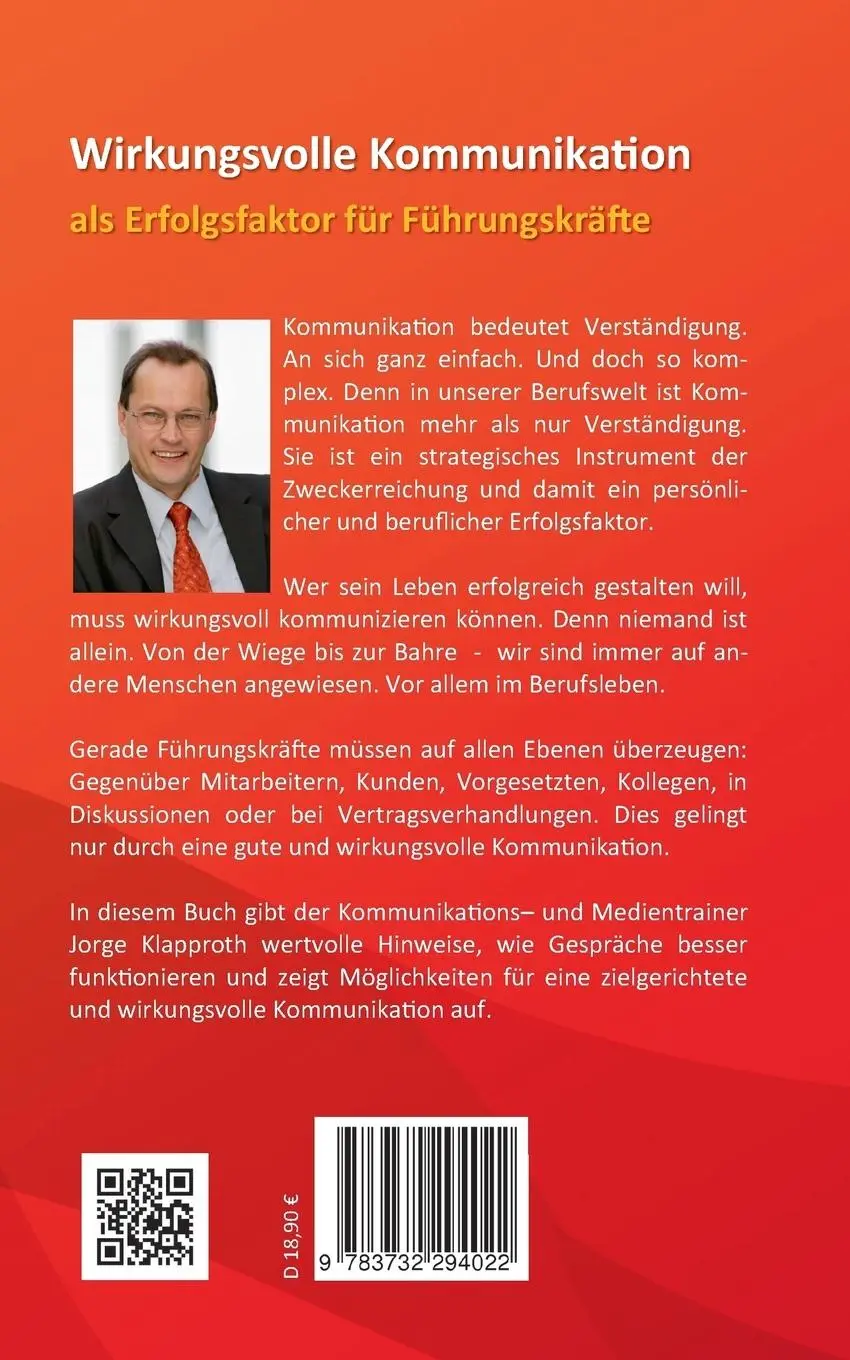 Rückseite: 9783732294022 | Wirkungsvolle Kommunikation als Erfolgsfaktor für Führungskräfte