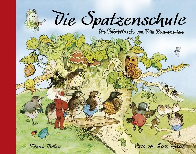Cover: 9783864724022 | Die Spatzenschule | Ein Bilderbuch von Fritz Baumgarten | Buch | 24 S.