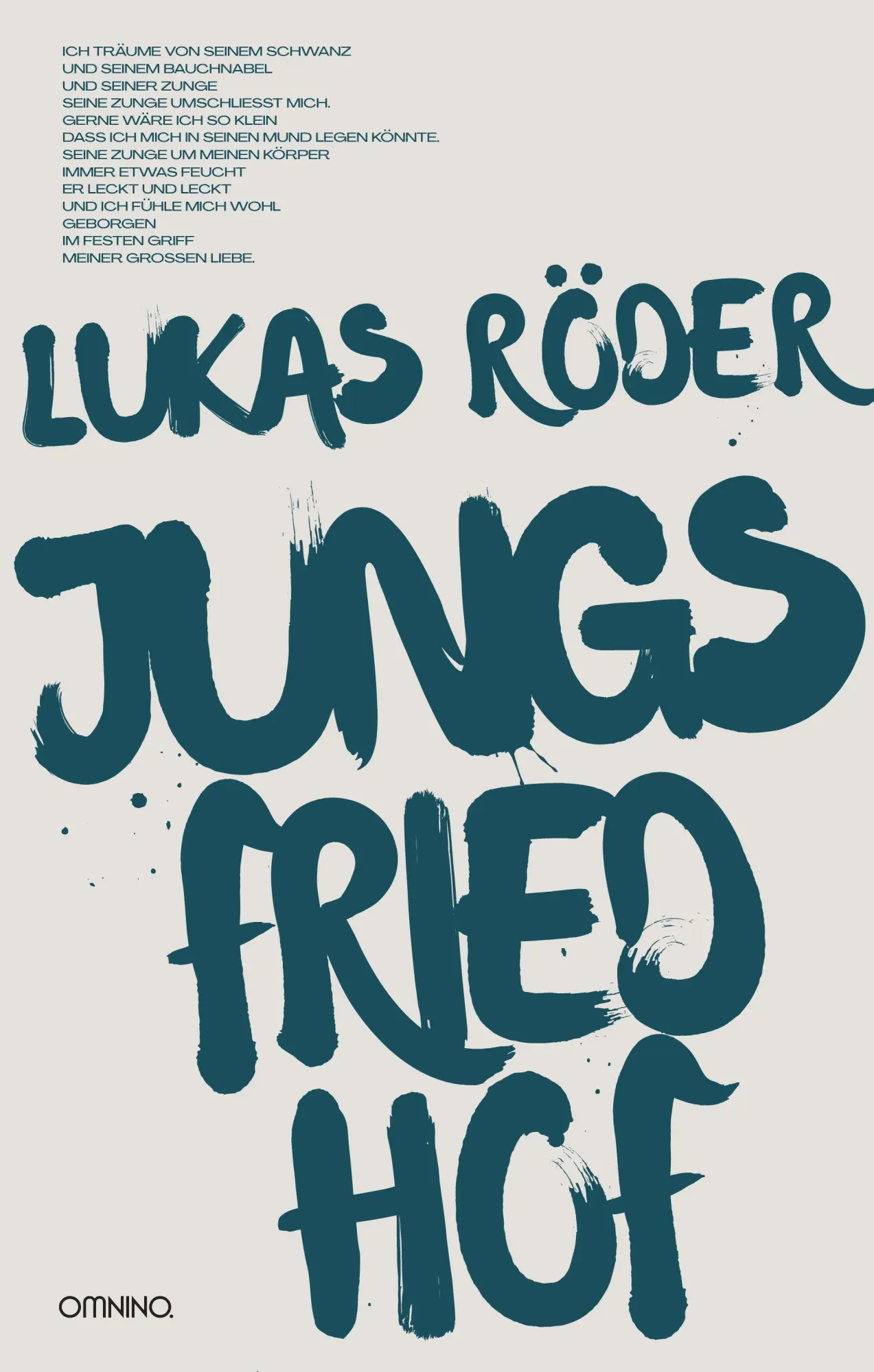 Cover: 9783958944022 | Jungsfriedhof | Gedichte | Lukas Röder | Taschenbuch | 172 S. | 2026