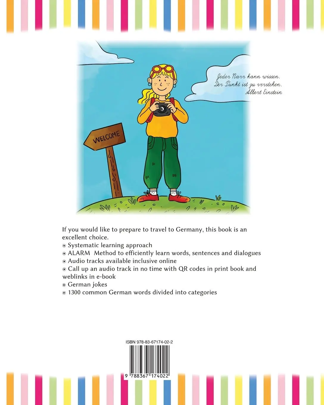Rückseite: 9788367174022 | First German Reader for Tourists | Elisabeth May | Taschenbuch | 2022