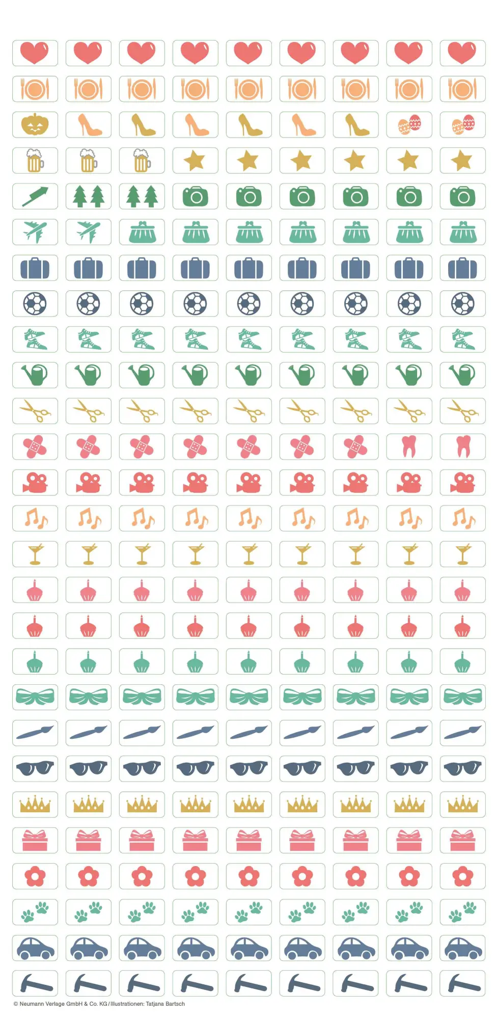 Bild: 4069095004122 | Familienplaner Prisma - mit 5 Spalten | Kalender | 16 S. | Deutsch