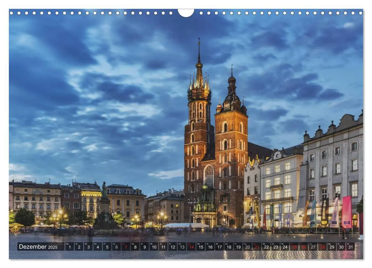 Bild: 9783435594122 | Ein Wochenende in Krakau (Wandkalender 2025 DIN A3 quer), CALVENDO...