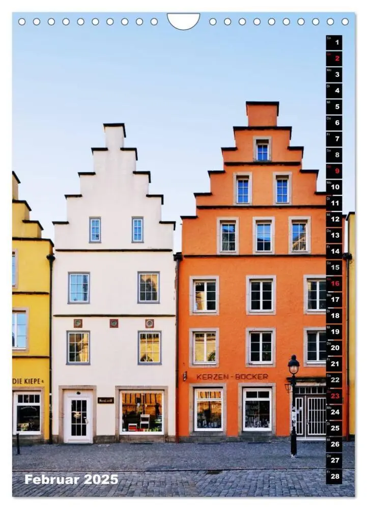 Bild: 9783457064122 | Osnabrück Fassade (Wandkalender 2025 DIN A4 hoch), CALVENDO...