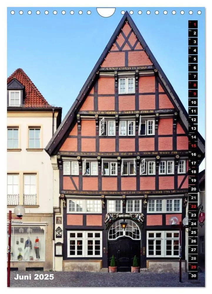 Bild: 9783457064122 | Osnabrück Fassade (Wandkalender 2025 DIN A4 hoch), CALVENDO...