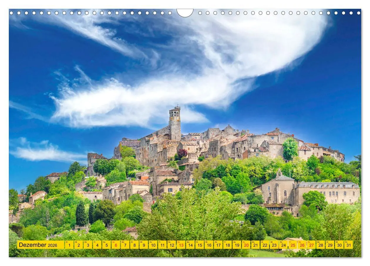 Bild: 9783457444122 | Midi-Pyrénées (Wandkalender 2026 DIN A3 quer), CALVENDO Monatskalender