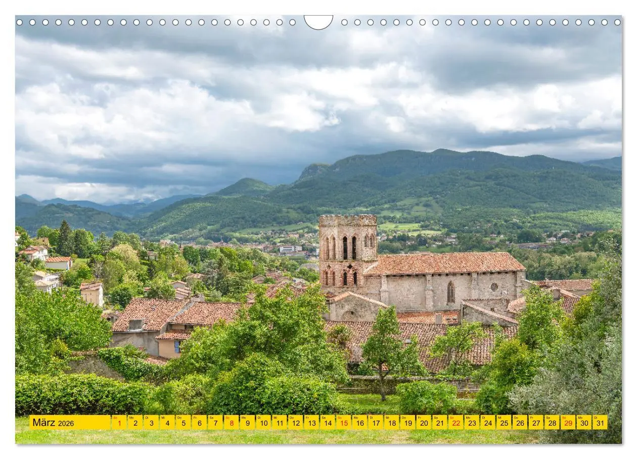Bild: 9783457444122 | Midi-Pyrénées (Wandkalender 2026 DIN A3 quer), CALVENDO Monatskalender