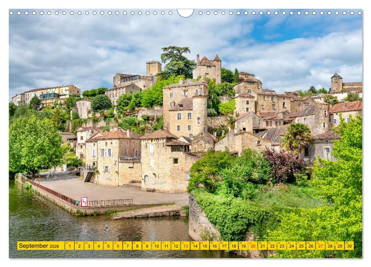 Bild: 9783457444122 | Midi-Pyrénées (Wandkalender 2026 DIN A3 quer), CALVENDO Monatskalender