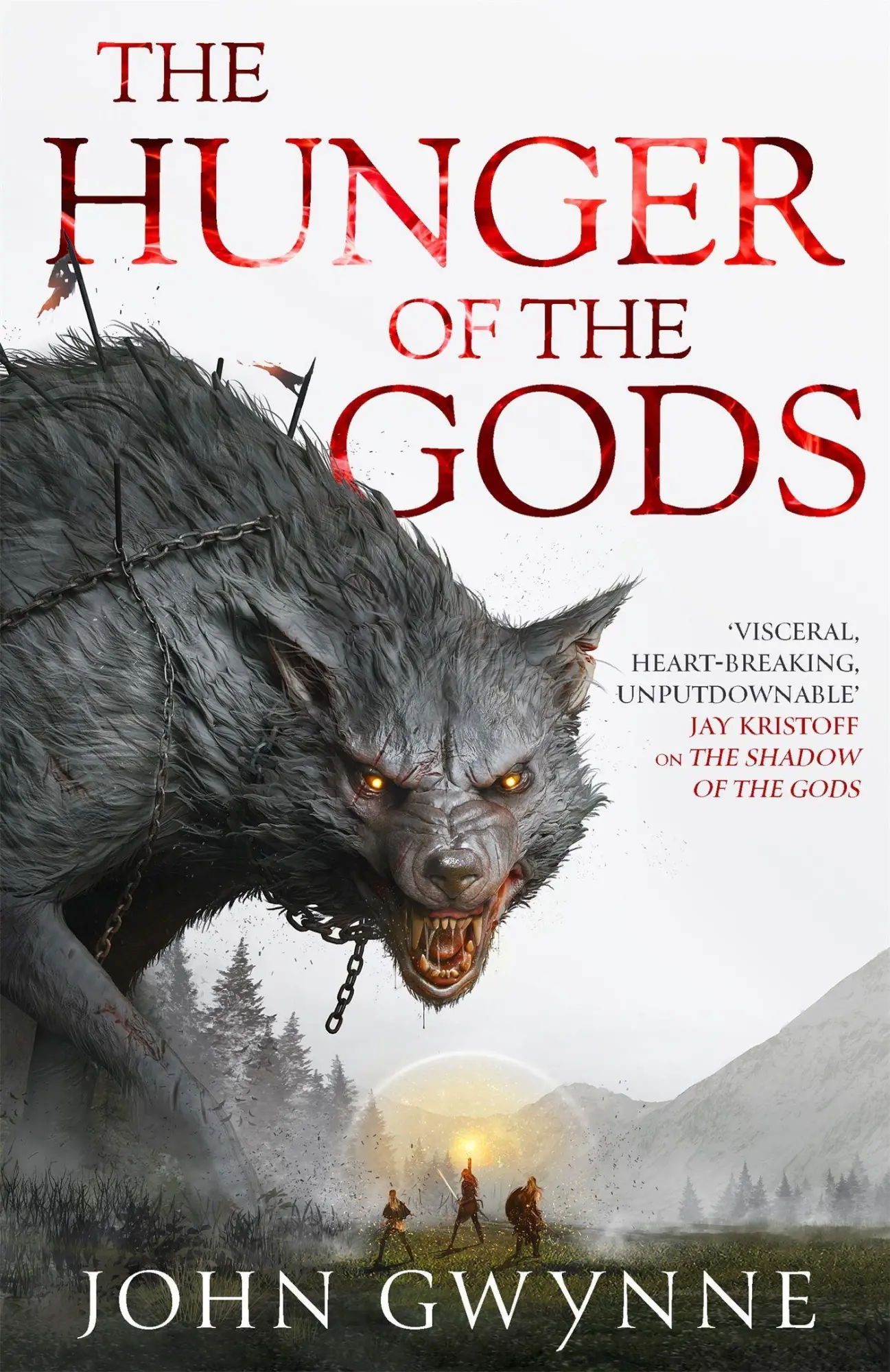 Cover: 9780356514222 | The Hunger of the Gods | Book Two of the Bloodsworn Saga | John Gwynne