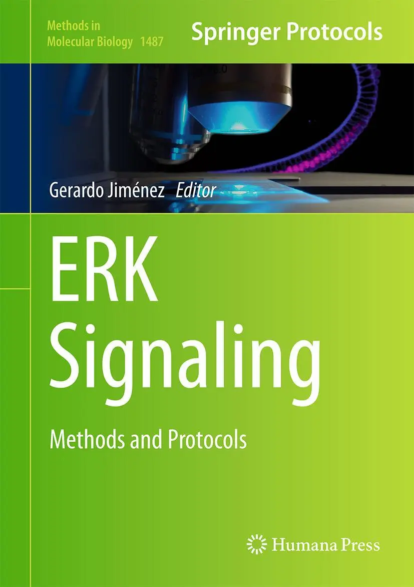 Cover: 9781493964222 | ERK Signaling | Methods and Protocols | Gerardo Jimenez | Buch | xii