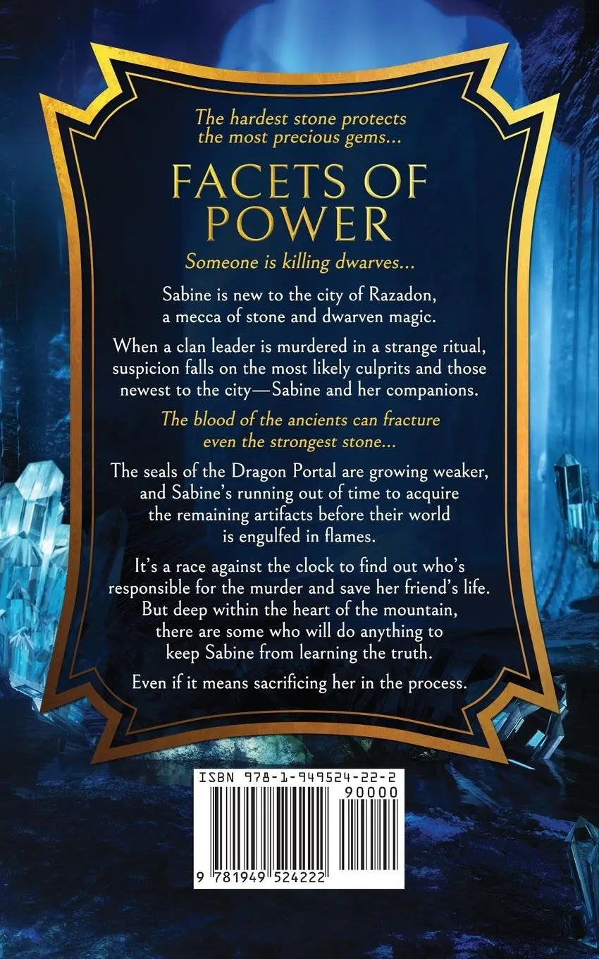 Rückseite: 9781949524222 | Facets of Power (The Dragon Portal, #3) | Jamie A. Waters | Buch