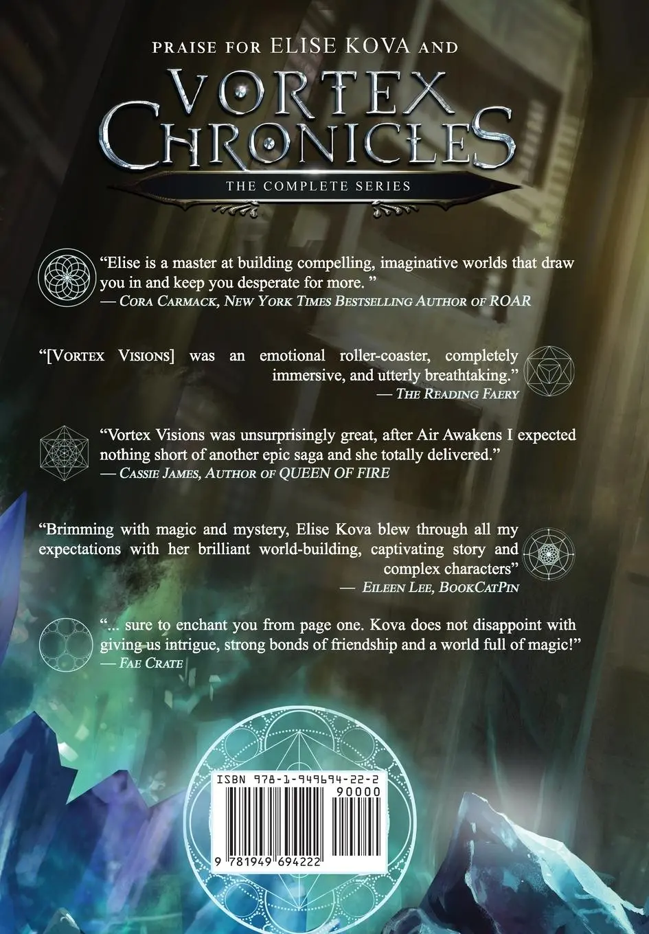 Rückseite: 9781949694222 | Vortex Chronicles: The Complete Series | Elise Kova | Buch | Englisch
