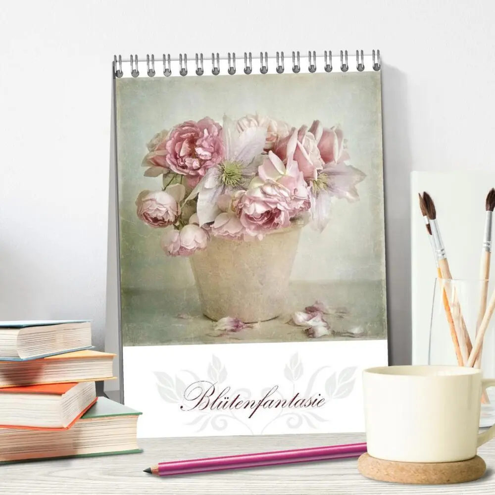 Bild: 9783457054222 | Blütenfantasie (Tischkalender 2025 DIN A5 hoch), CALVENDO...