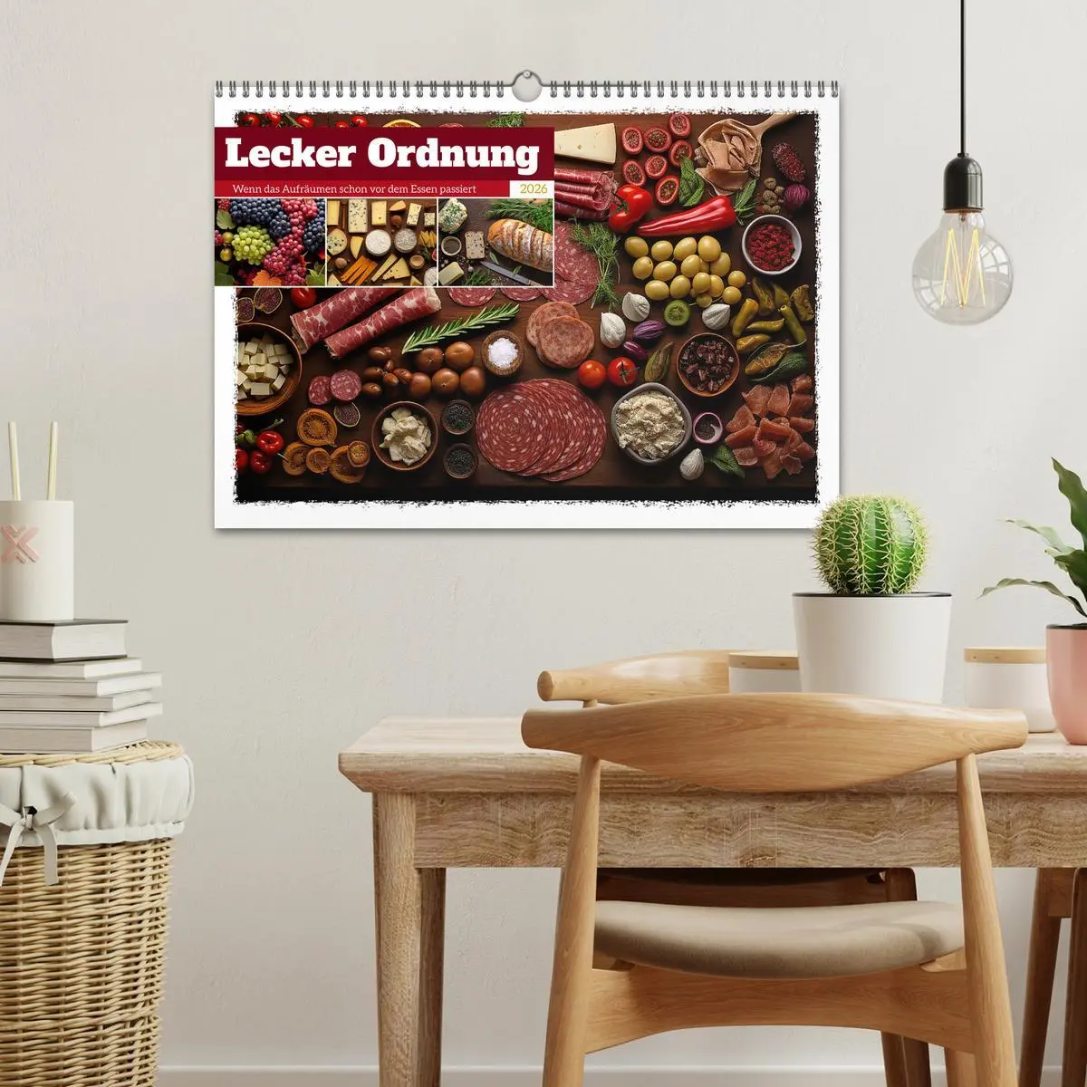 Bild: 9783457504222 | Lecker Ordnung (Wandkalender 2026 DIN A3 quer), CALVENDO...