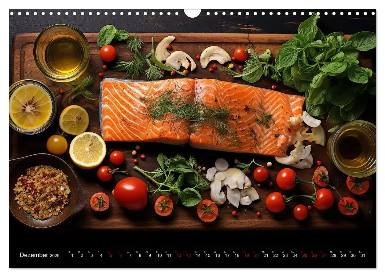 Bild: 9783457504222 | Lecker Ordnung (Wandkalender 2026 DIN A3 quer), CALVENDO...