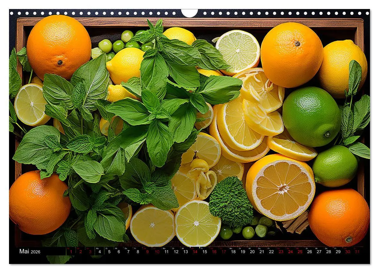 Bild: 9783457504222 | Lecker Ordnung (Wandkalender 2026 DIN A3 quer), CALVENDO...