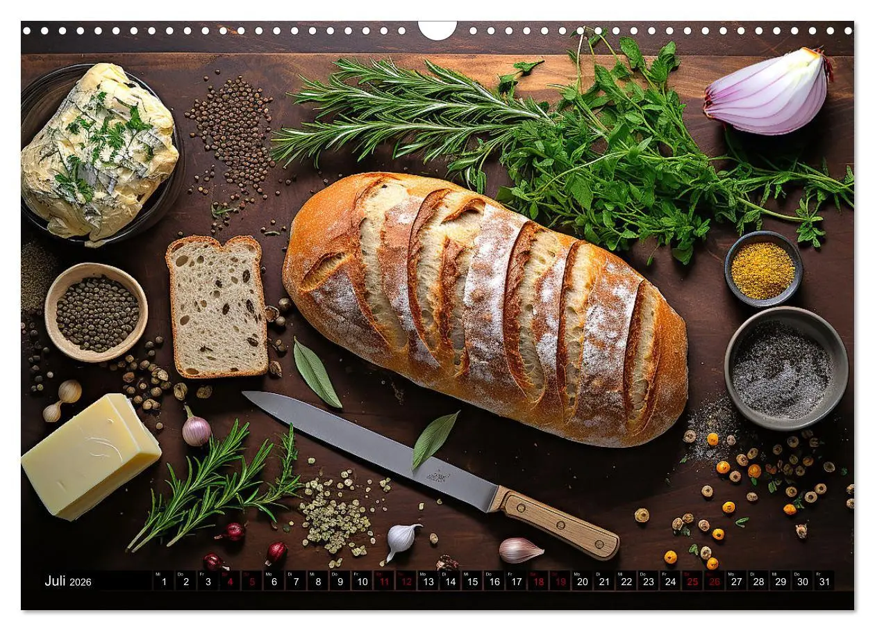 Bild: 9783457504222 | Lecker Ordnung (Wandkalender 2026 DIN A3 quer), CALVENDO...