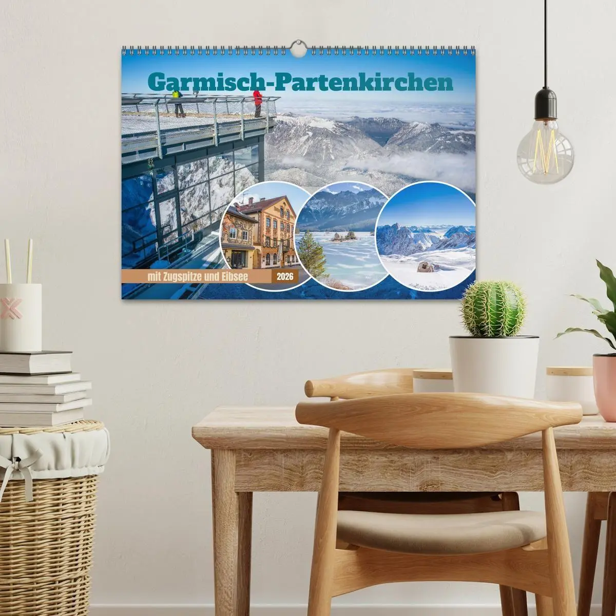 Bild: 9783516694222 | Garmisch-Partenkirchen mit Zugspitze und Eibsee (Wandkalender 2026...