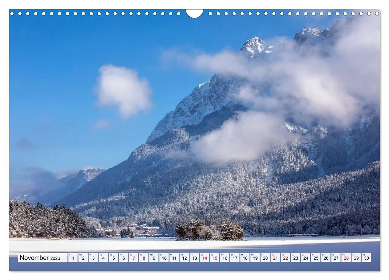 Bild: 9783516694222 | Garmisch-Partenkirchen mit Zugspitze und Eibsee (Wandkalender 2026...