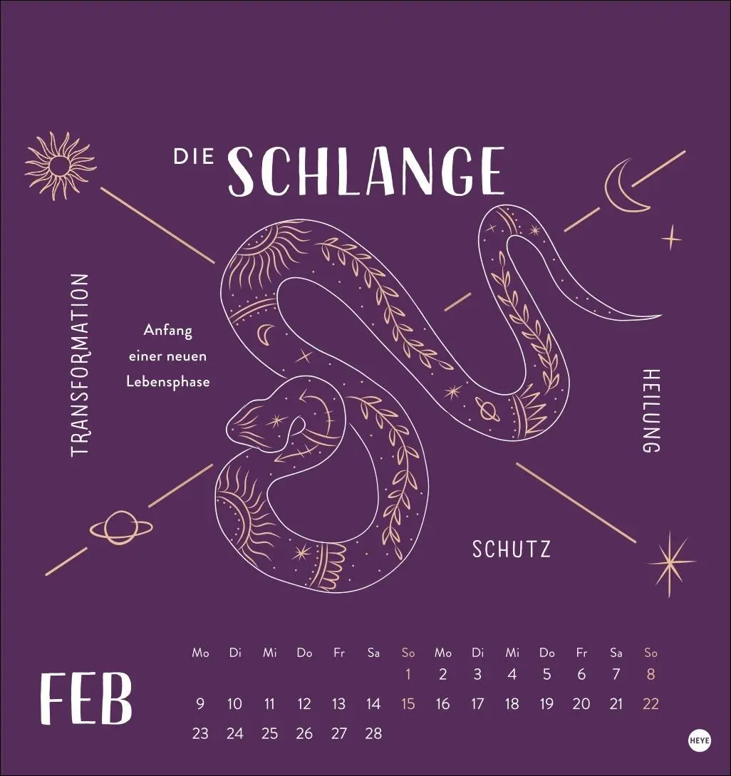 Bild: 9783756414222 | Krafttiere Postkartenkalender 2026 | Kalender | 13 S. | Deutsch | 2026